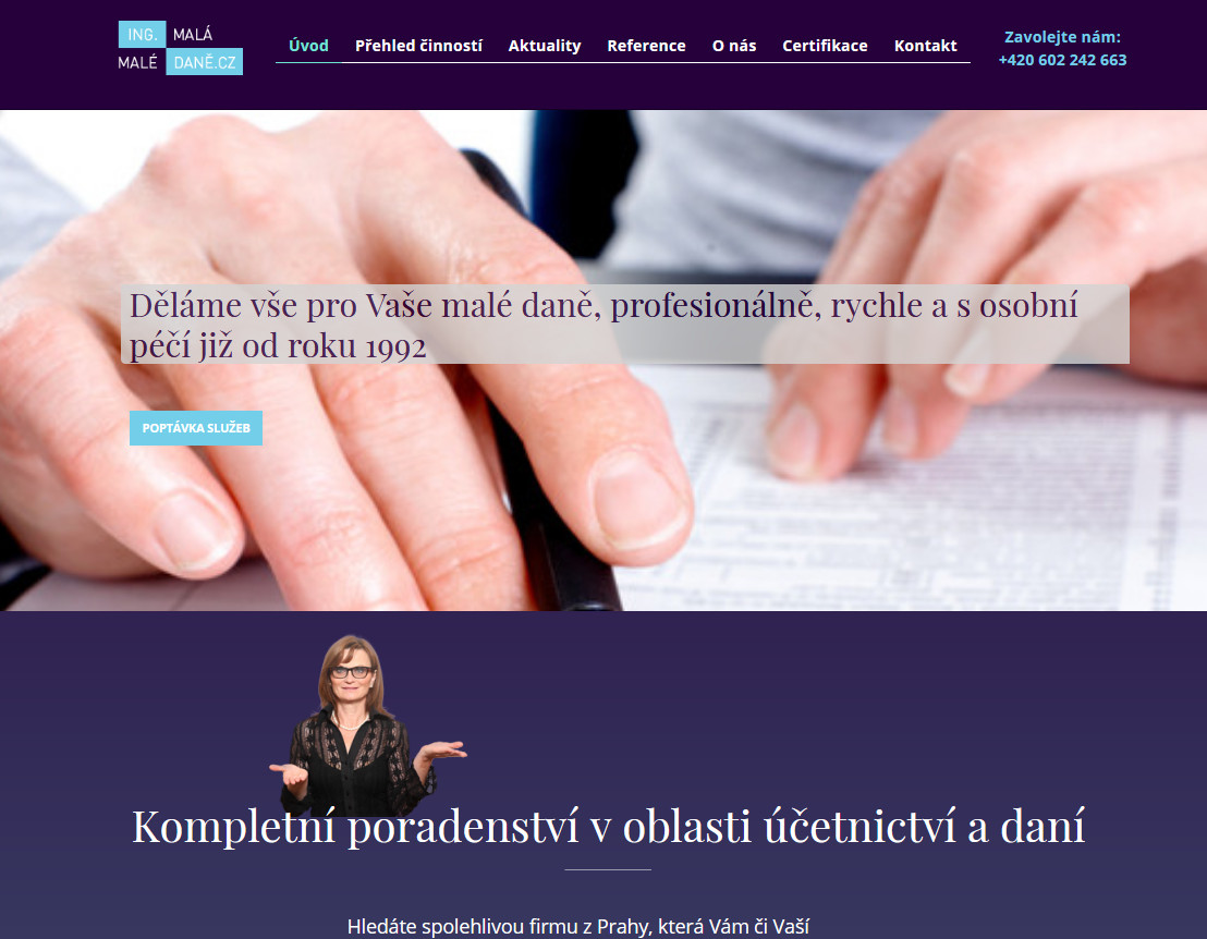 Maledane.cz | webový design Aleš Vaněk | creativepeople.cz